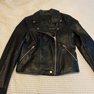 Blanknyc faux leather jacket